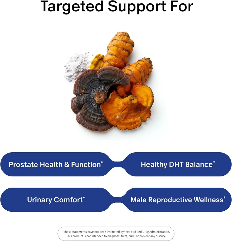 Snap Supplements Prostate Health Supplements for Men, Supports Urinary Tone and Healthy DHT Balance with Saw Palmetto for Men, Stinging Nettle, Beta-Sitosterol, 90 Capsules 