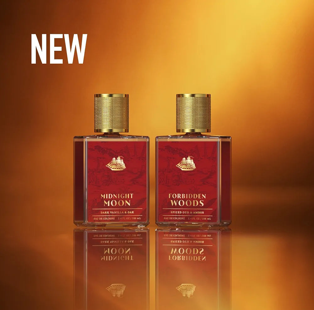 Old Spice Forbidden Woods Eau de Cologne for Men, Spiced Oud & Amber Scent, 3.4 fl oz