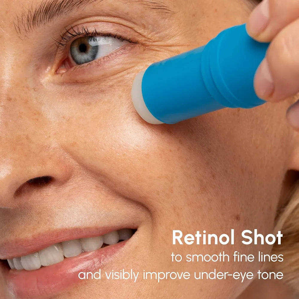 MAREE Hydrating Retinol & Caffeine Under Eye Balm Stick for Dark Circles, Wrinkles, and Puffiness