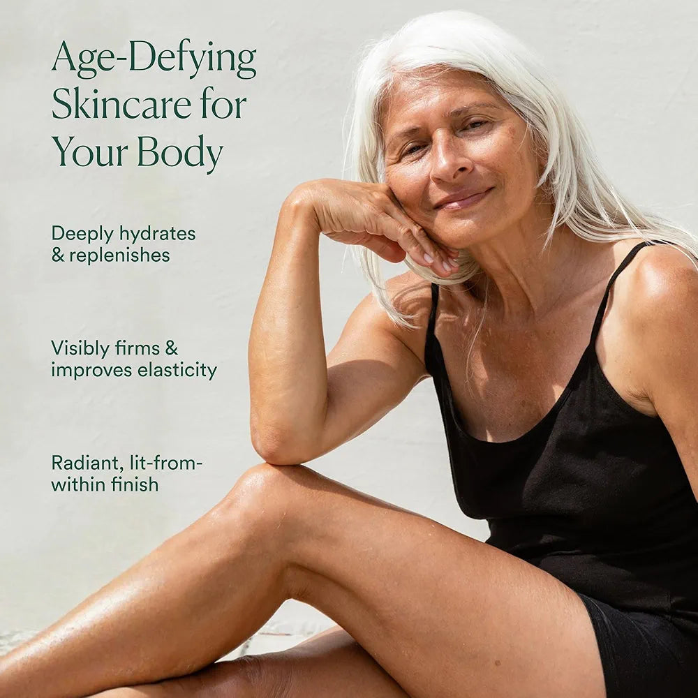 OSEA Anti-Aging Body Balm 5 oz - Firming & Tightening Body Lotion for Hydration - For Silky Glowing Skin - Nutrient-Rich Seaweed Body Lotion - Clean & Vegan Body Care Anti-Aging Body Moisturizer