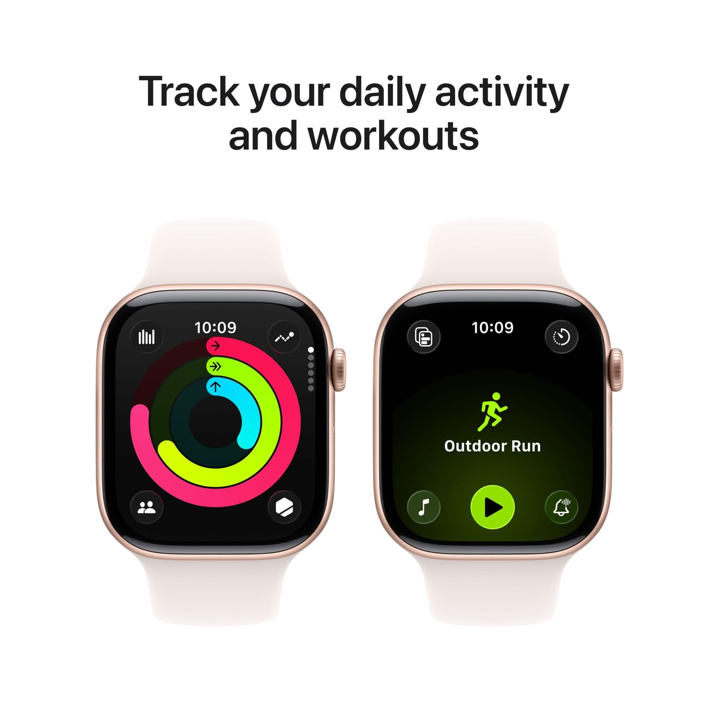 Apple Watch Series 11 [GPS 46mm] Smartwatch with Jet Black Aluminum Case with Black Sport Band - M/L. Sleep Score, Fitness Tracker, Health Monitoring, Always-On Display, Water Resistant