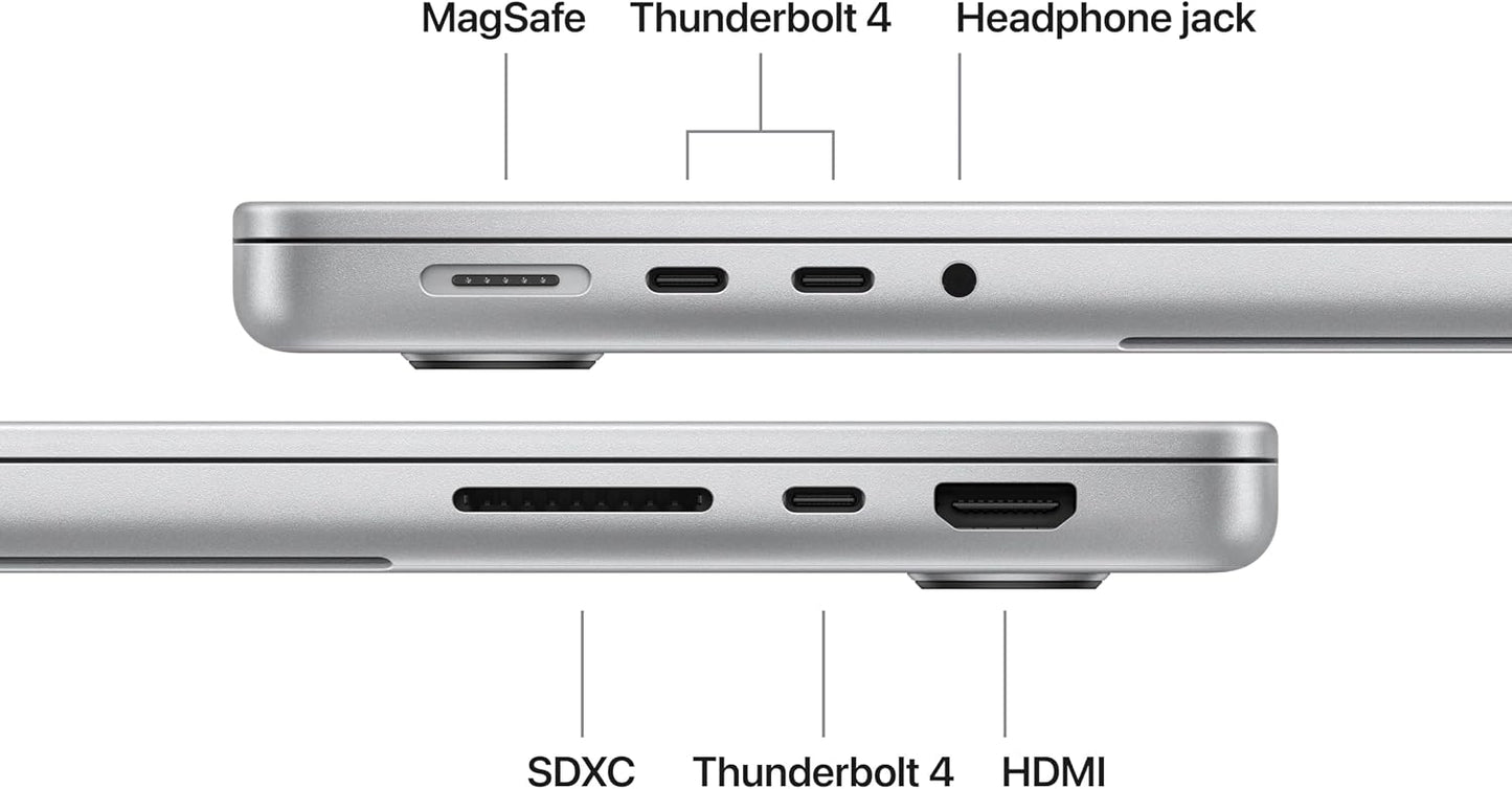 Apple 2025 MacBook Pro Laptop with Apple M5 chip with 10‑core CPU and 10‑core GPU: Built for AI, 14.2-inch Liquid Retina XDR Display, 16GB Unified Memory, 1TB SSD Storage; Space Black