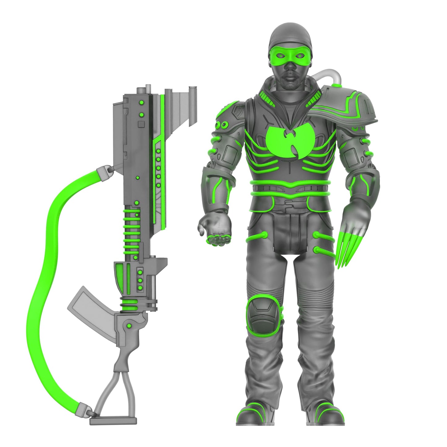 Super7 KRS-One by All Means Necessary BDP - 3.75" KRS-One Action Figure with Accessory Hip Hop Collectibles and Retro Toys