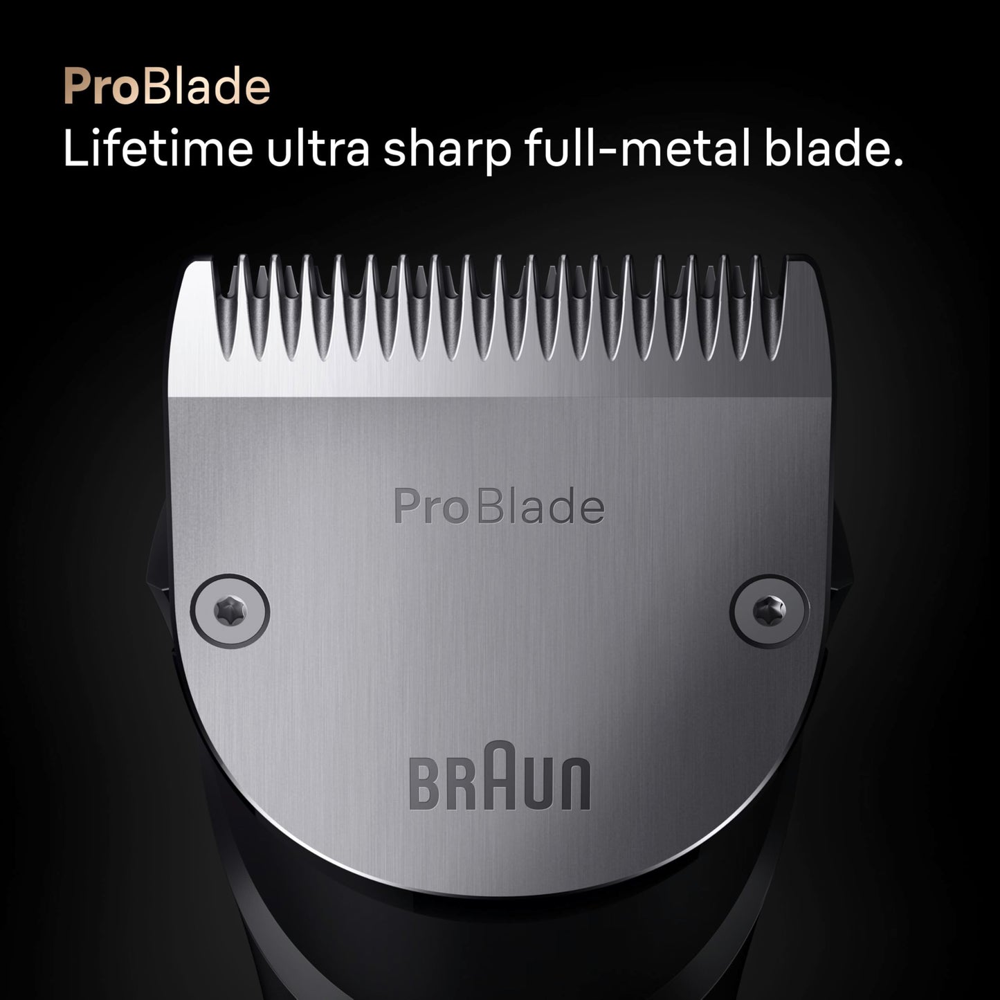 Braun All-in-One Series 9 PRO Men's Electric Beard Trimmer, Hair Clipper, Shaver & Razor for Face, Hair & Body, AIO 9550 with Gillette Labs Razor, Cordless