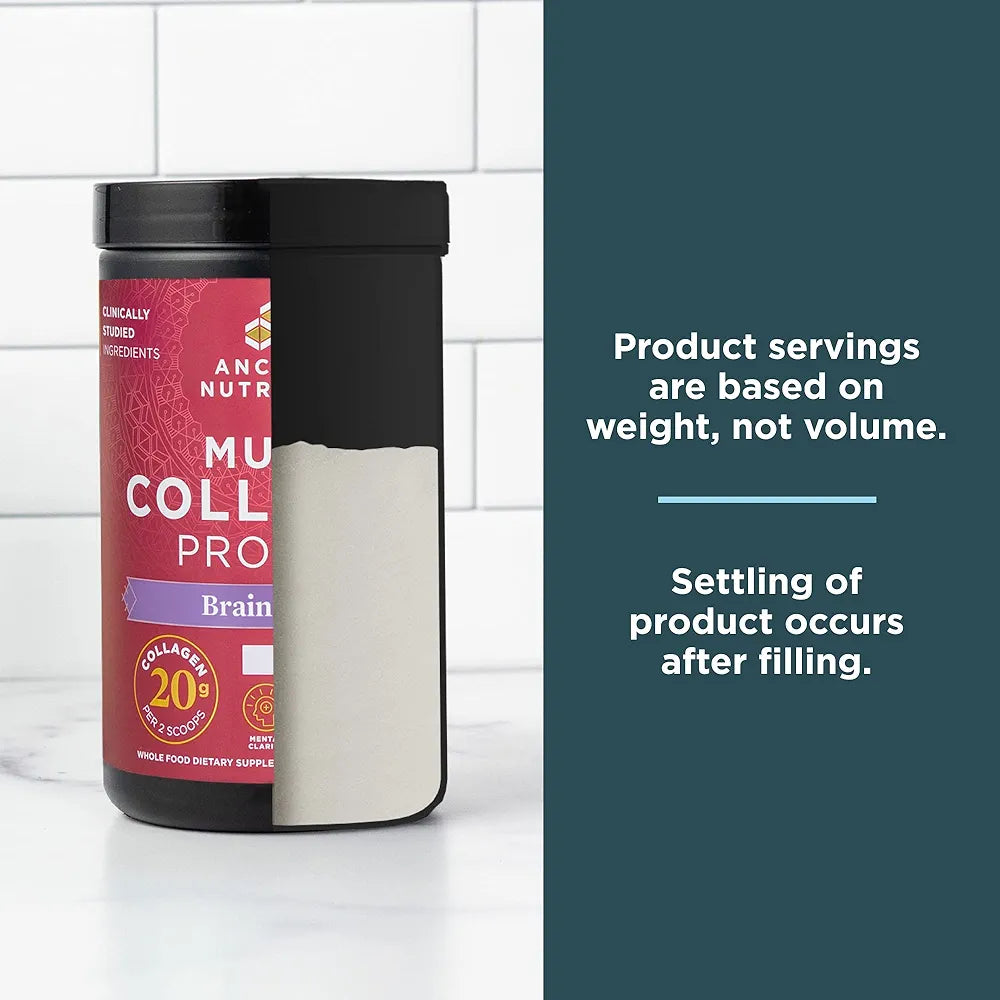 Ancient Nutrition Collagen Powder Protein, Multi Collagen Protein, Hydrolyzed Collagen Peptides Supports Skin and Nails, Joint Supplement 