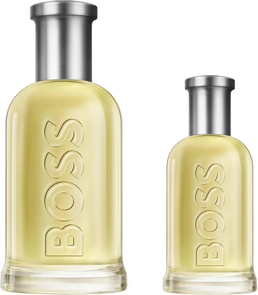 Hugo Boss Bottled Eau de Toilette for Men - Woody Fragrance with Apple, Cinnamon, and Sandalwood Notes