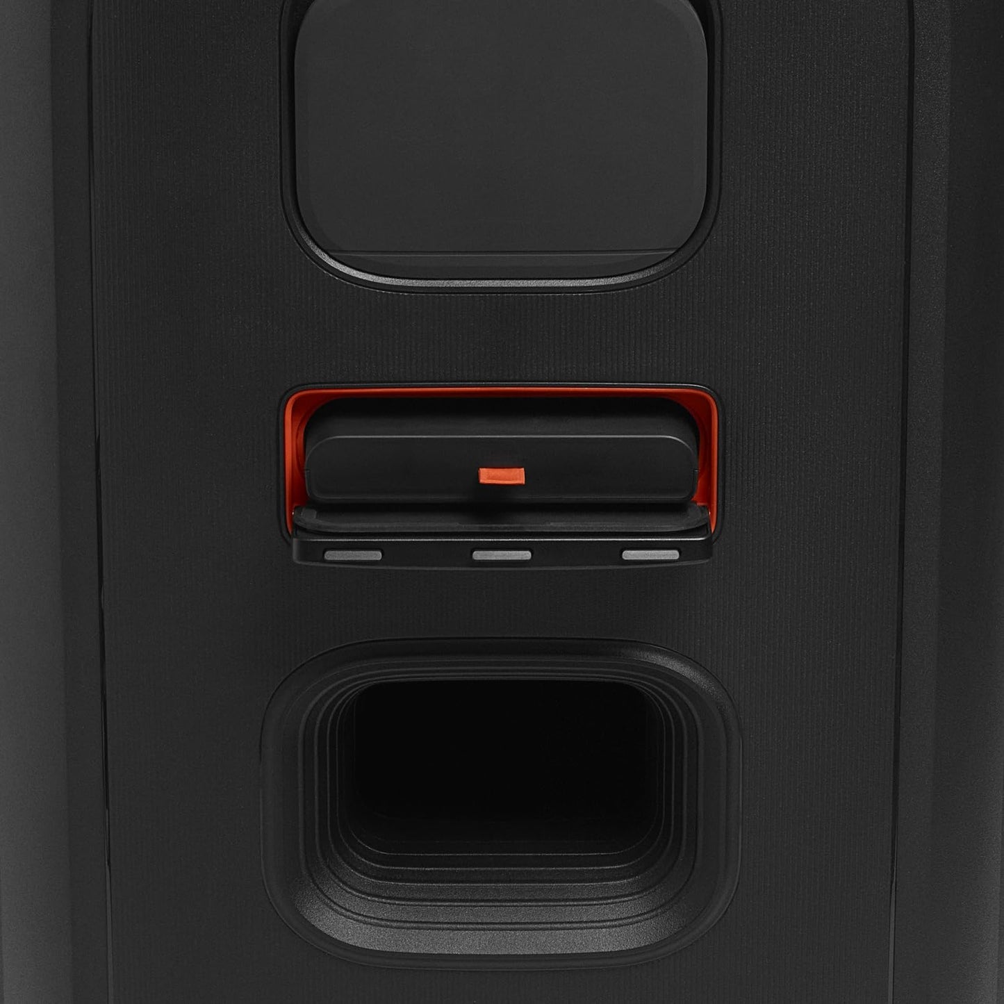 JBL PartyBox 520 Portable Party Speaker with AI Sound Boost - Black | Up To 15 Hours Playtime, Replaceable Battery, Auracast Stereo Linking, Telescopic Handle And Wheels, Mic And Guitar Inputs