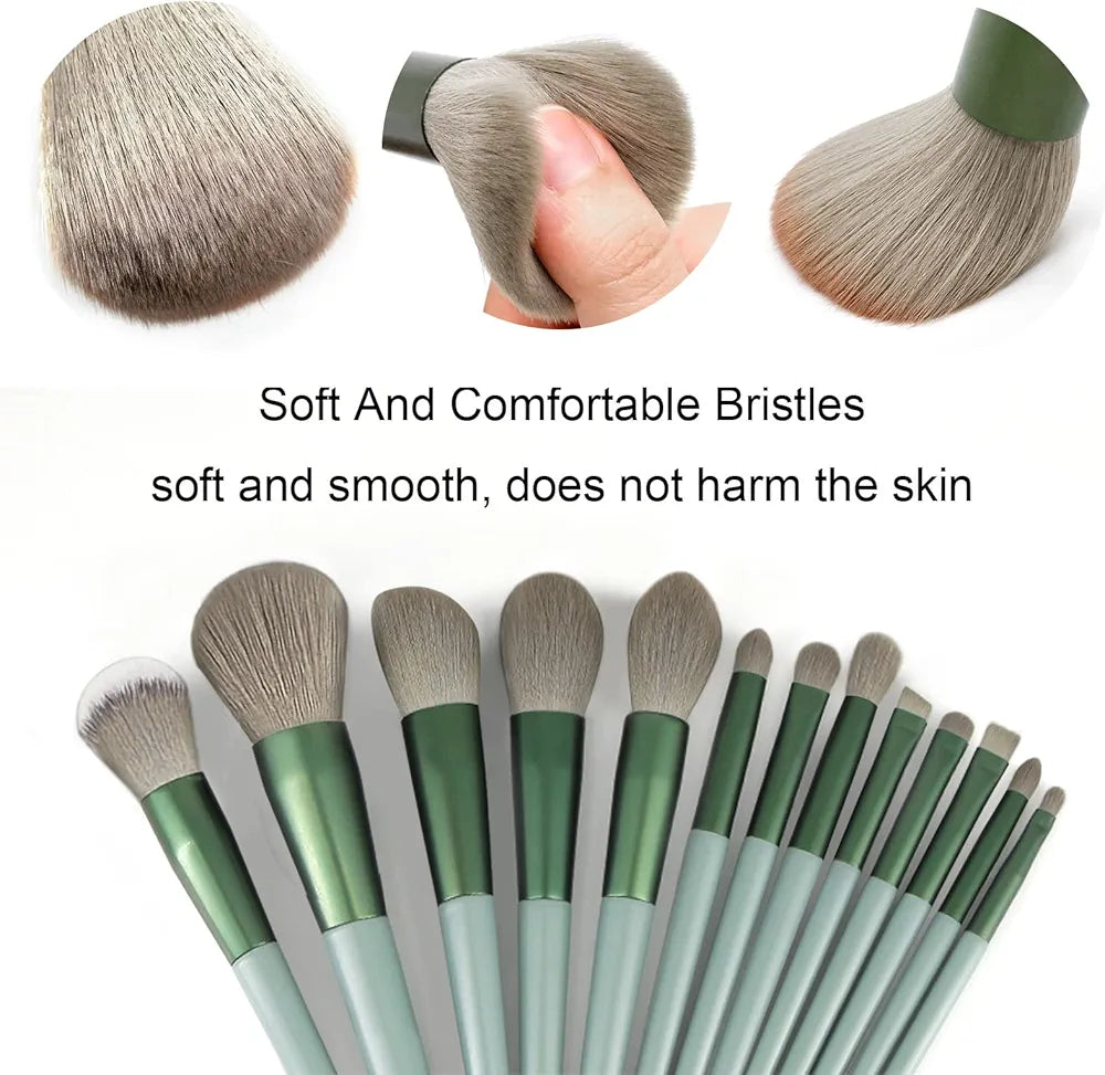 Koccido Professional 22-Piece Makeup Brush Set - Complete Foundation and Eyeshadow Kit