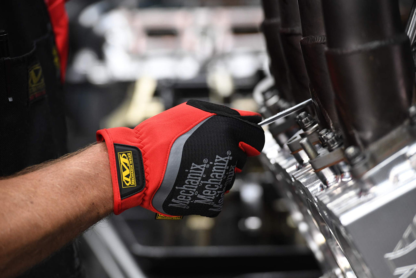 Mechanix Wear: FastFit Work Glove with Elastic Cuff for Secure Fit, Performance Gloves for Multi-purpose Use
