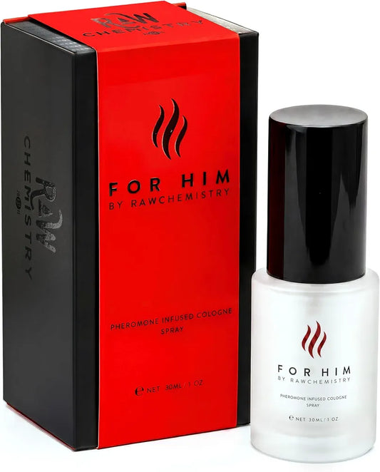 RawChemistry For Him: Bold Extra Strength Pheromone Infused Cologne (1 Fl. oz)