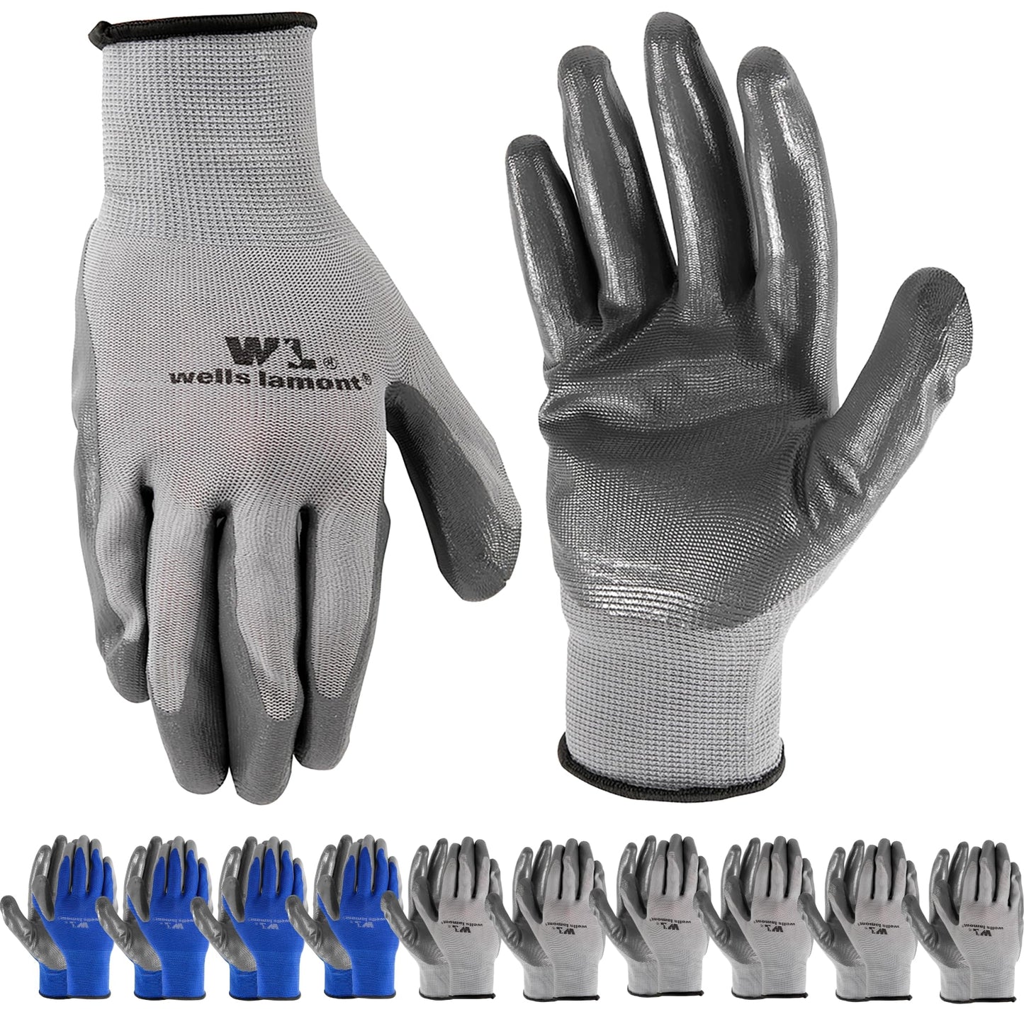 Wells Lamont Nitrile Work Gloves