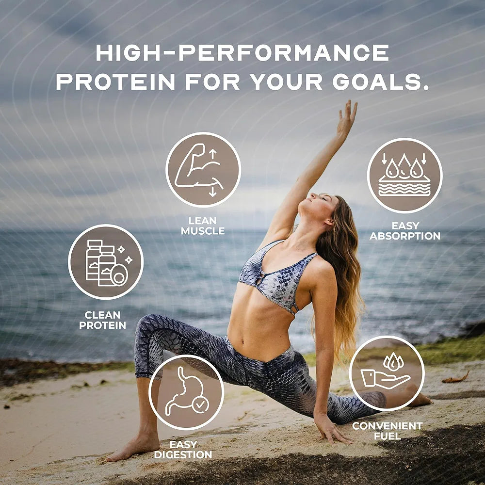 Muscle Feast 100% Grass Fed Whey Protein Powder, All Natural Hormone Free Paure Raised Whey Protein Powder for Women & Men- Whey Concentrate, Isolate & Hydrolyzed Protein Powder Blend - Chocolate, 5lb