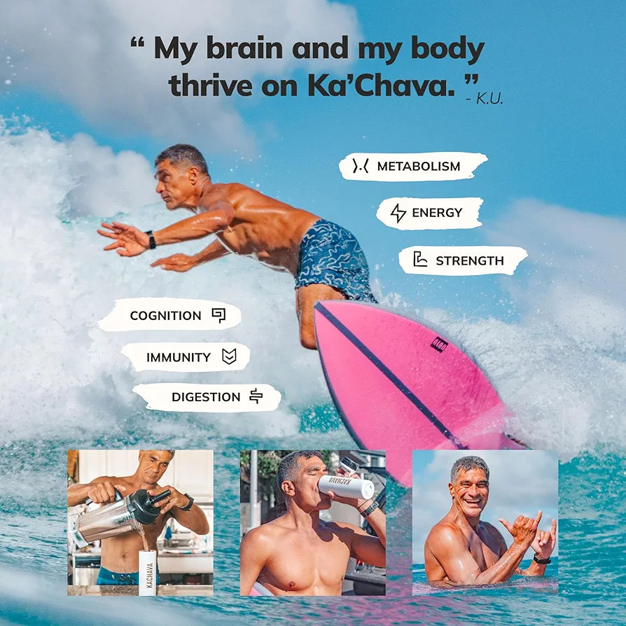 Ka’Chava Whole Body Meal Shake Chocolate 2 lb – Vegan Protein Powder with 85+ Superfoods & Greens – Plant-Based Meal Replacement with Probiotics & Digestive Enzymes – Gluten & Dairy Free 