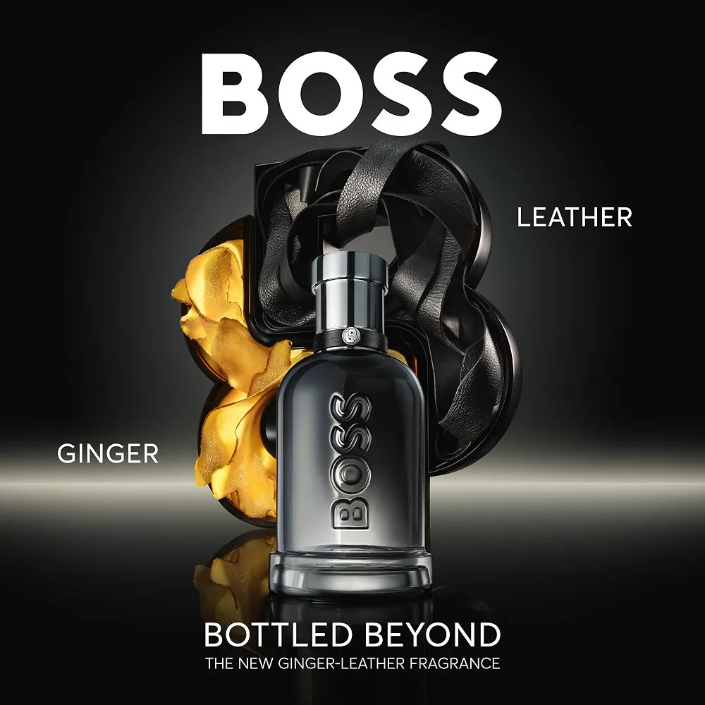 Hugo Boss Bottled Beyond Eau de Parfum for Men – Long-Lasting Woody Fragrance with Ginger and Leather Notes