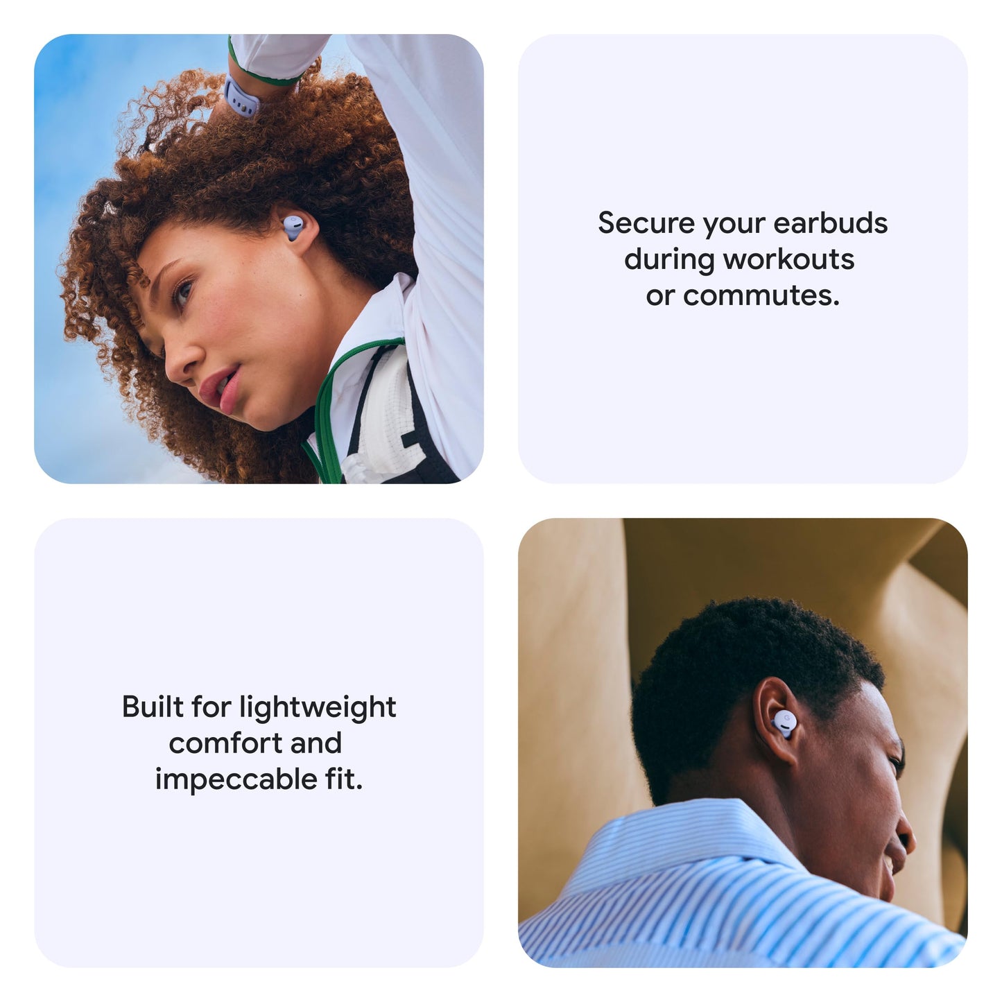 Google Pixel Buds 2a - Wireless Bluetooth Earbuds - Hazel | Active Noise Cancellation, transparency mode, comfortable fit, 20-hour battery, water resistant, help from Gemini