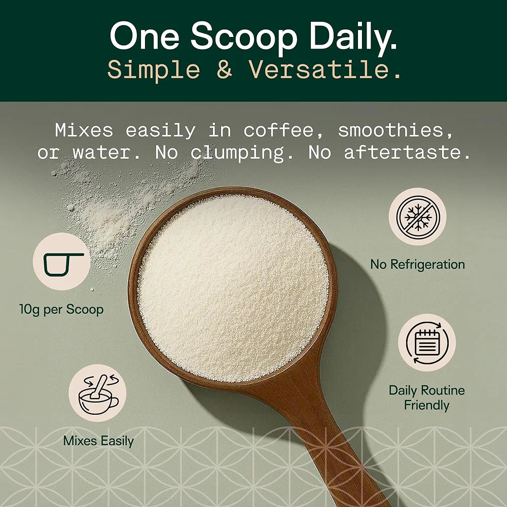 Adapt Naturals by Chris KRESSER Bio-Avail Collagen+, Grass Fed Collagen Peptides, Optimized for Superior Absorption, Naturally-Sourced Bio-Avail Collagen Supplements for Women and Men, 30 Day Supply