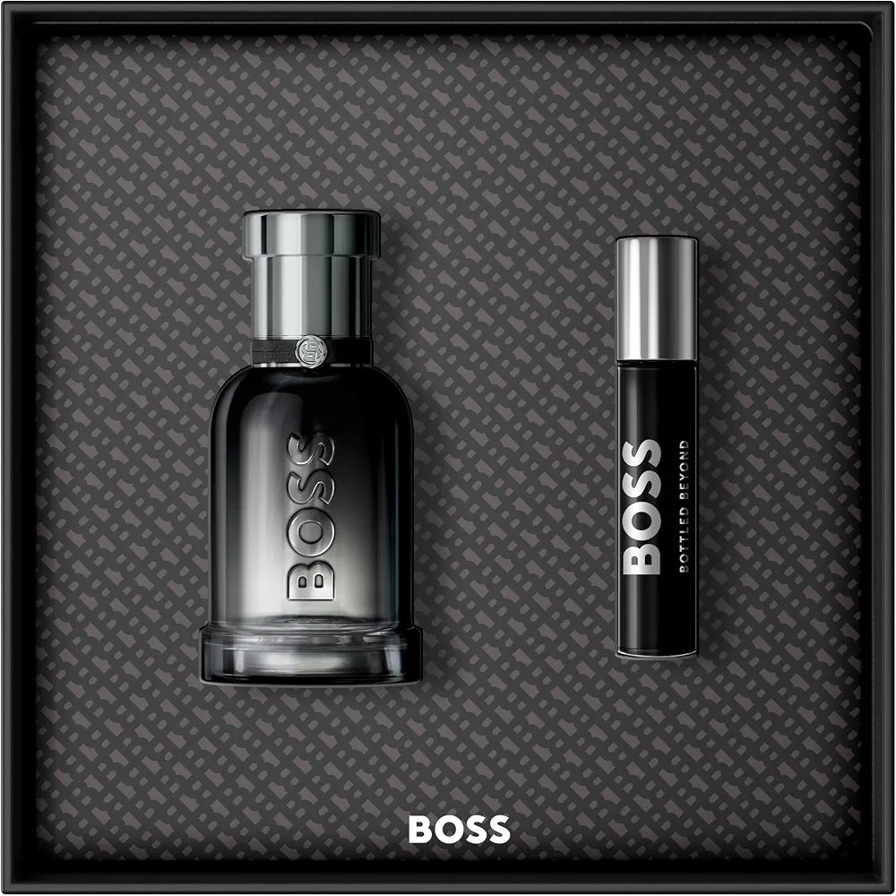 Hugo Boss Bottled Beyond Eau de Parfum for Men – Long-Lasting Woody Fragrance with Ginger and Leather Notes