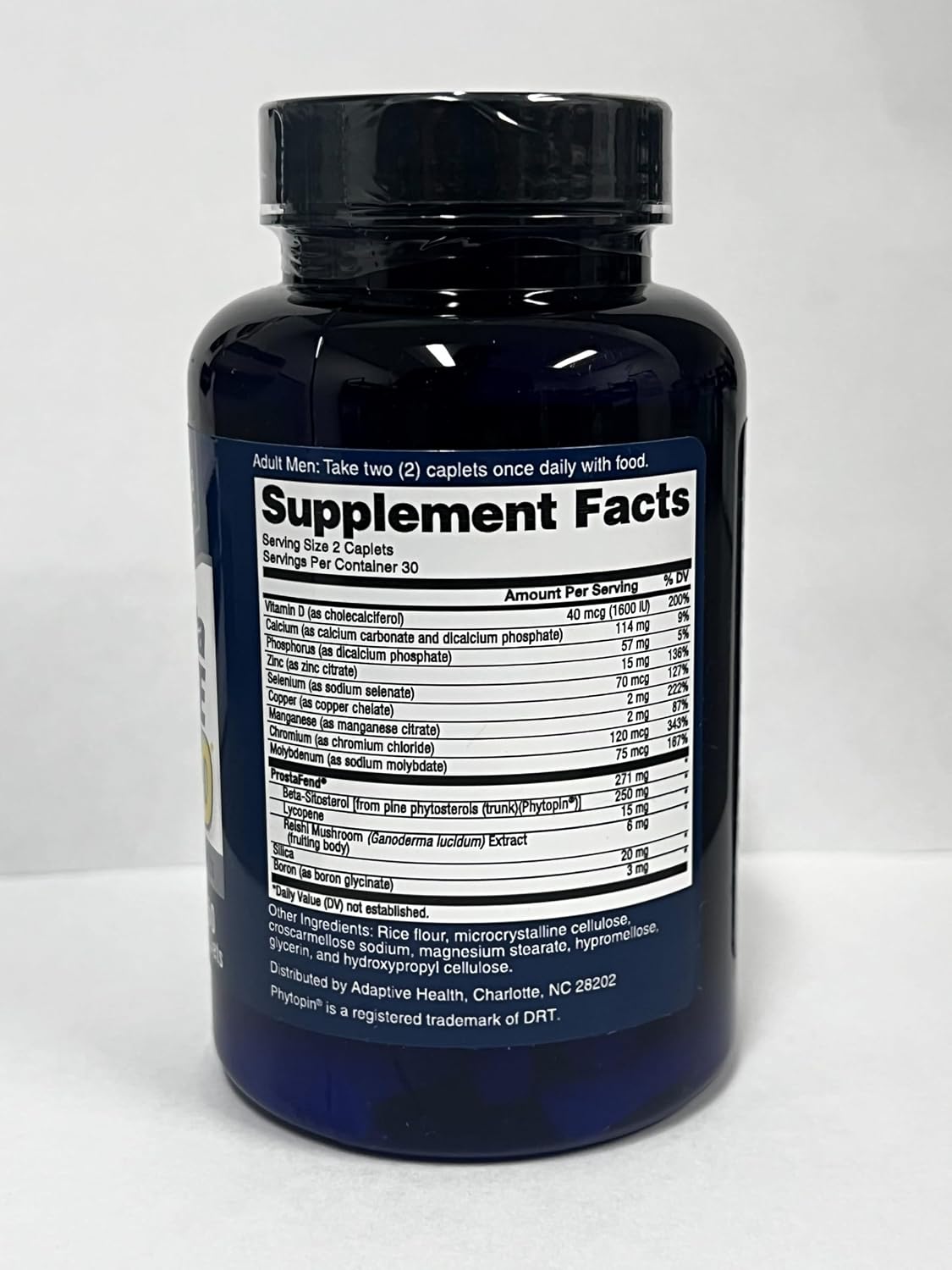 SUPER BETA PROSTATE Advanced Prostate Supplement for Men – Reduce Bathroom Trips, Promote Sleep, Support Urinary Health & Bladder Emptying. Beta Sitosterol not Saw Palmetto. (60 Caplets, 1-Bottle)