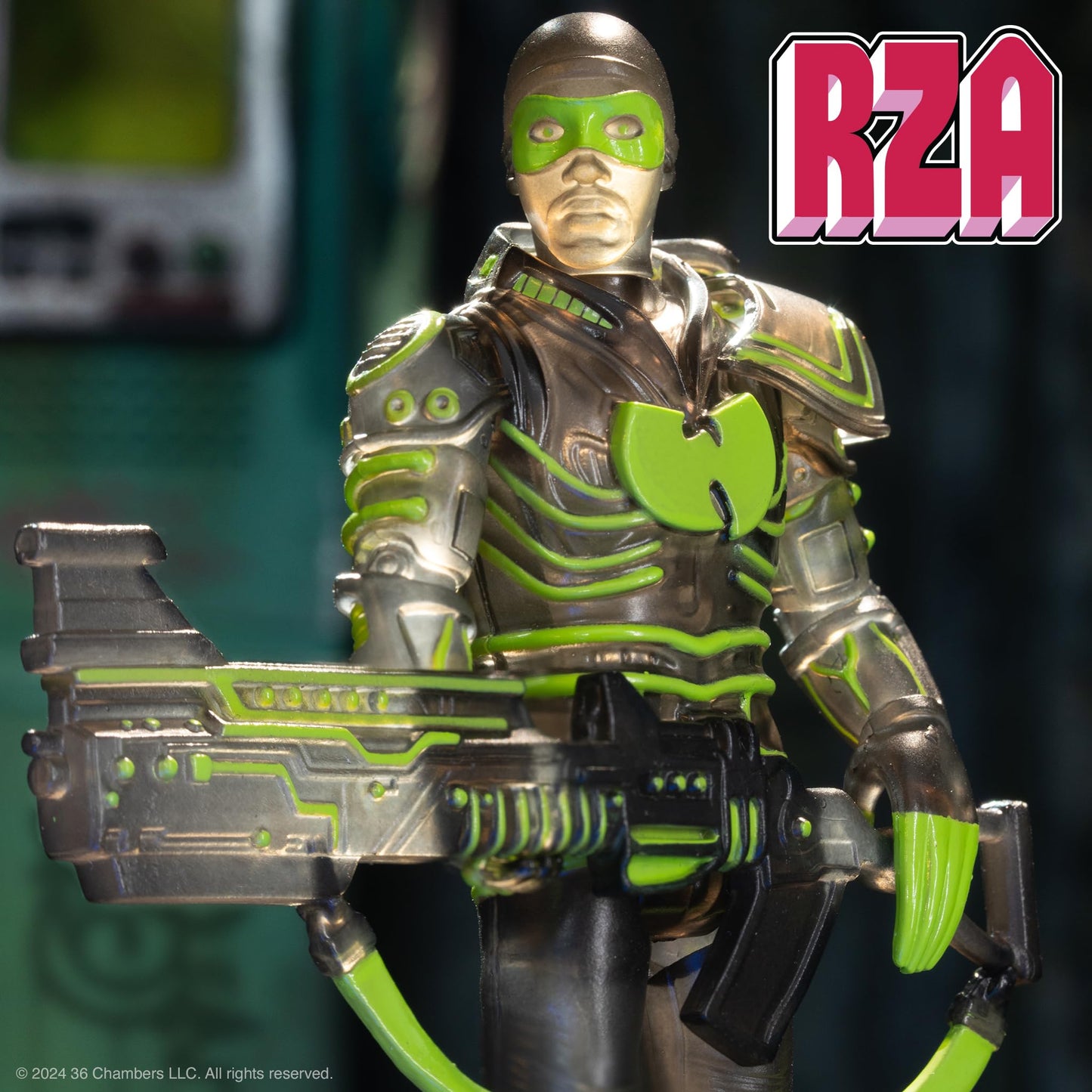Super7 KRS-One by All Means Necessary BDP - 3.75" KRS-One Action Figure with Accessory Hip Hop Collectibles and Retro Toys