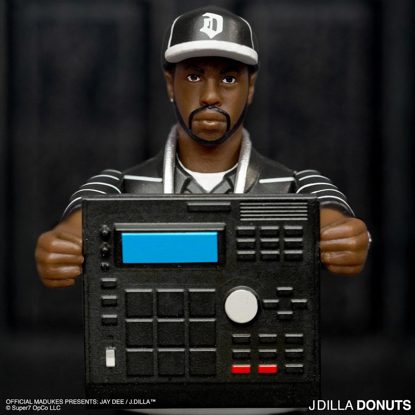 Super7 J Dilla Donuts Album Cover - 3.75" J Dilla Action Figure with Accessories Hip Hop Collectibles and Retro Toys