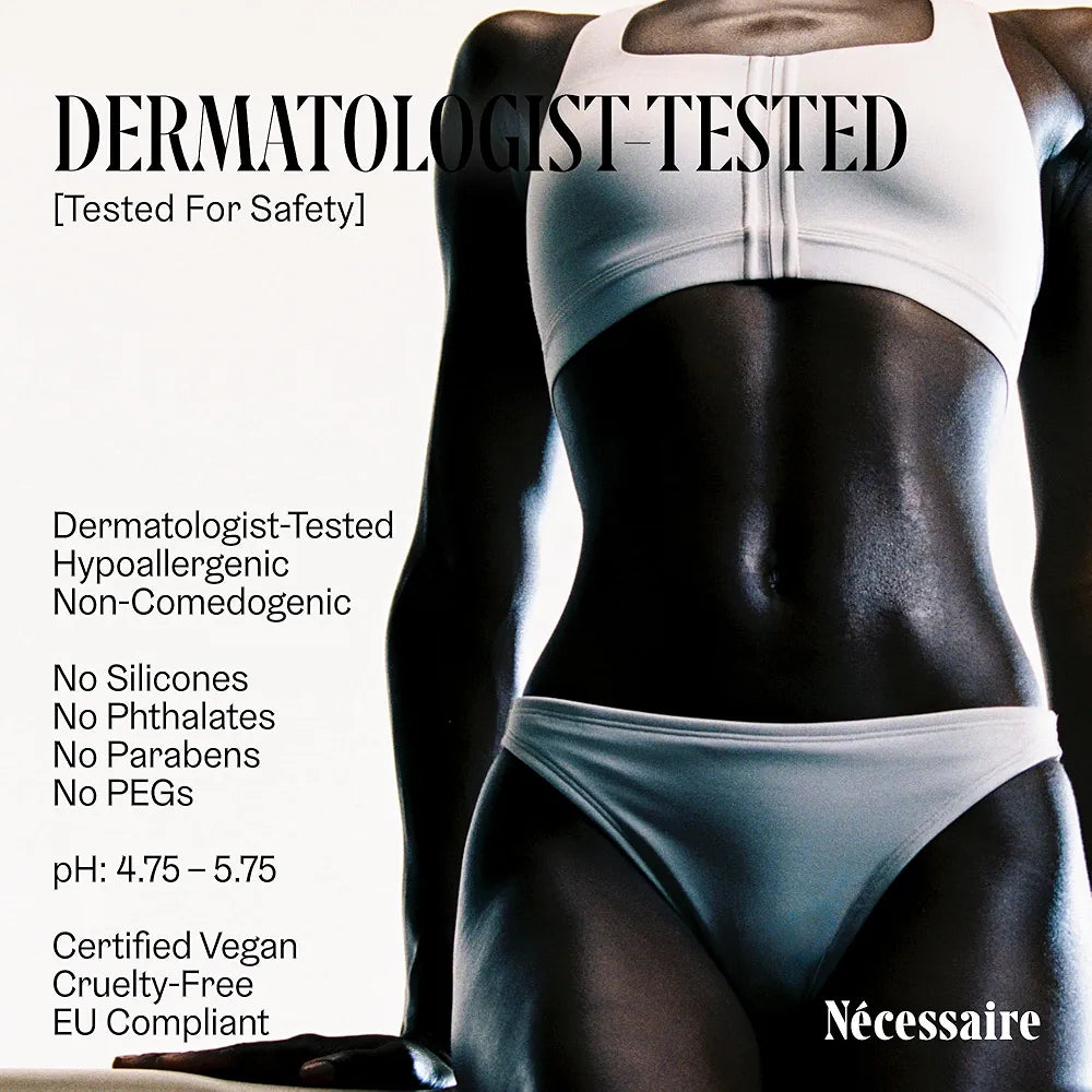Nécessaire The Body Lotion Olibanum: Multi-Peptide Firming Moisturizer with 2.5% Niacinamide, 15.2oz