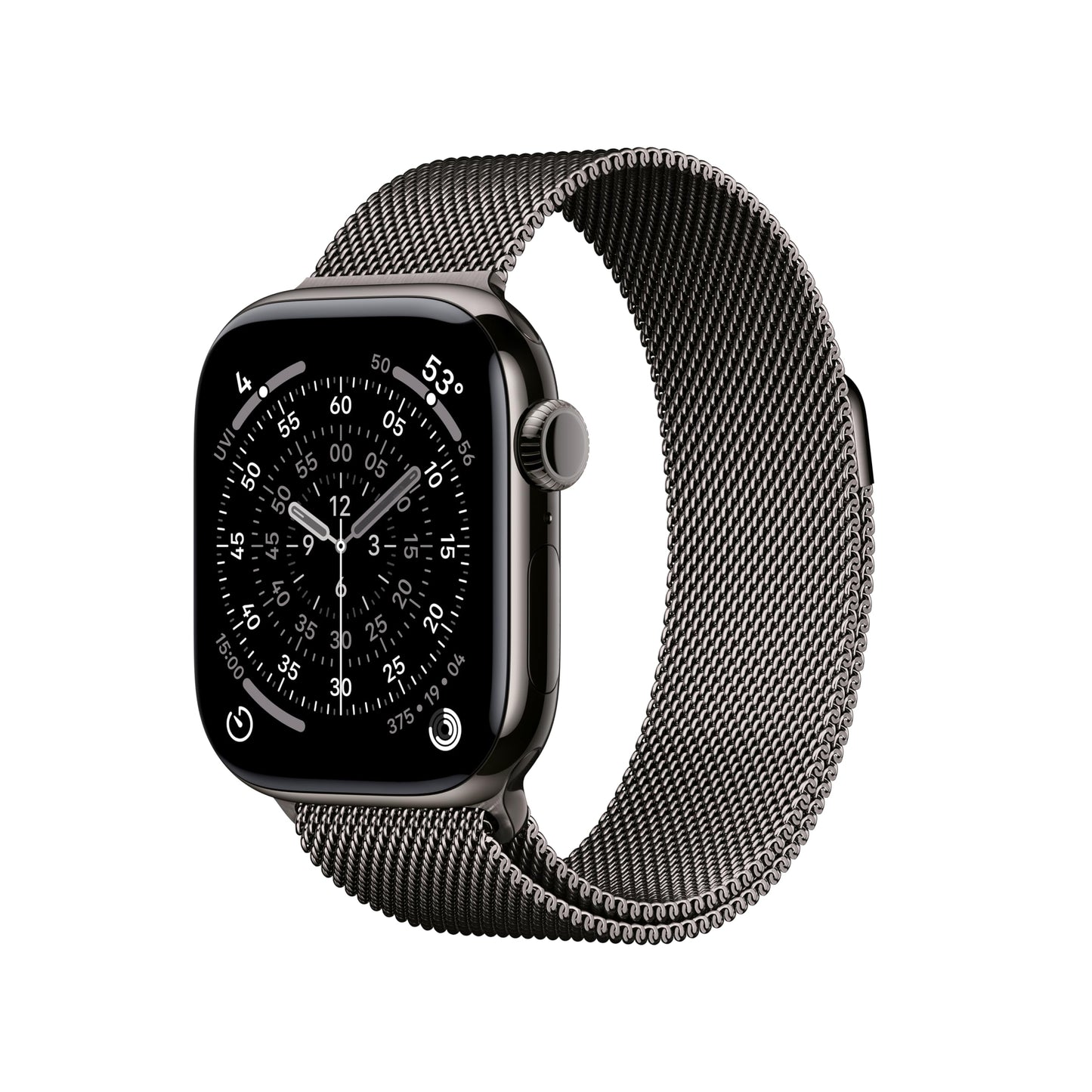 Apple Watch Series 11 [GPS 46mm] Smartwatch with Jet Black Aluminum Case with Black Sport Band - M/L. Sleep Score, Fitness Tracker, Health Monitoring, Always-On Display, Water Resistant