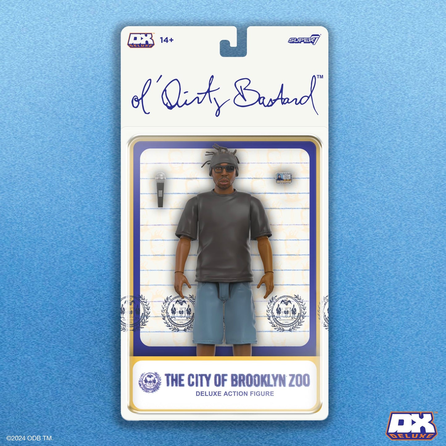 Super7 J Dilla Donuts Album Cover - 3.75" J Dilla Action Figure with Accessories Hip Hop Collectibles and Retro Toys