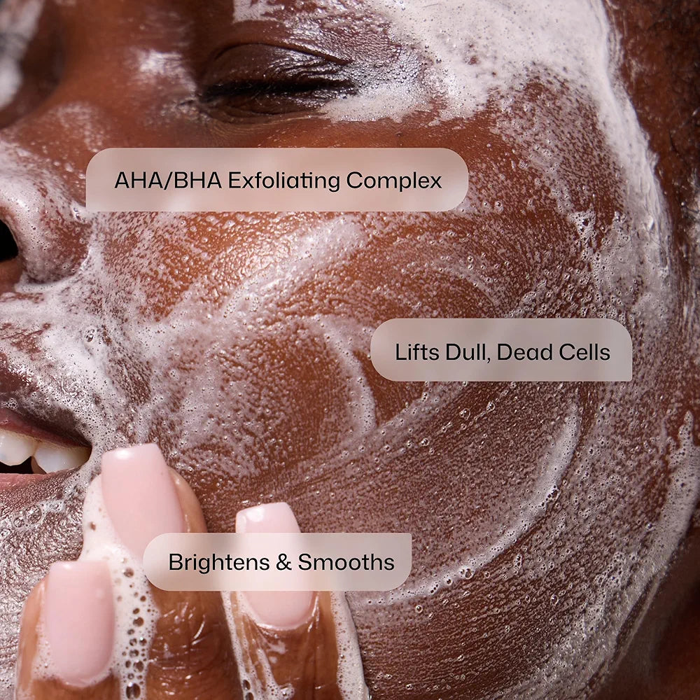 Revision Skincare Brightening Facial Wash: Exfoliating Vitamin C & E Face Cleanser