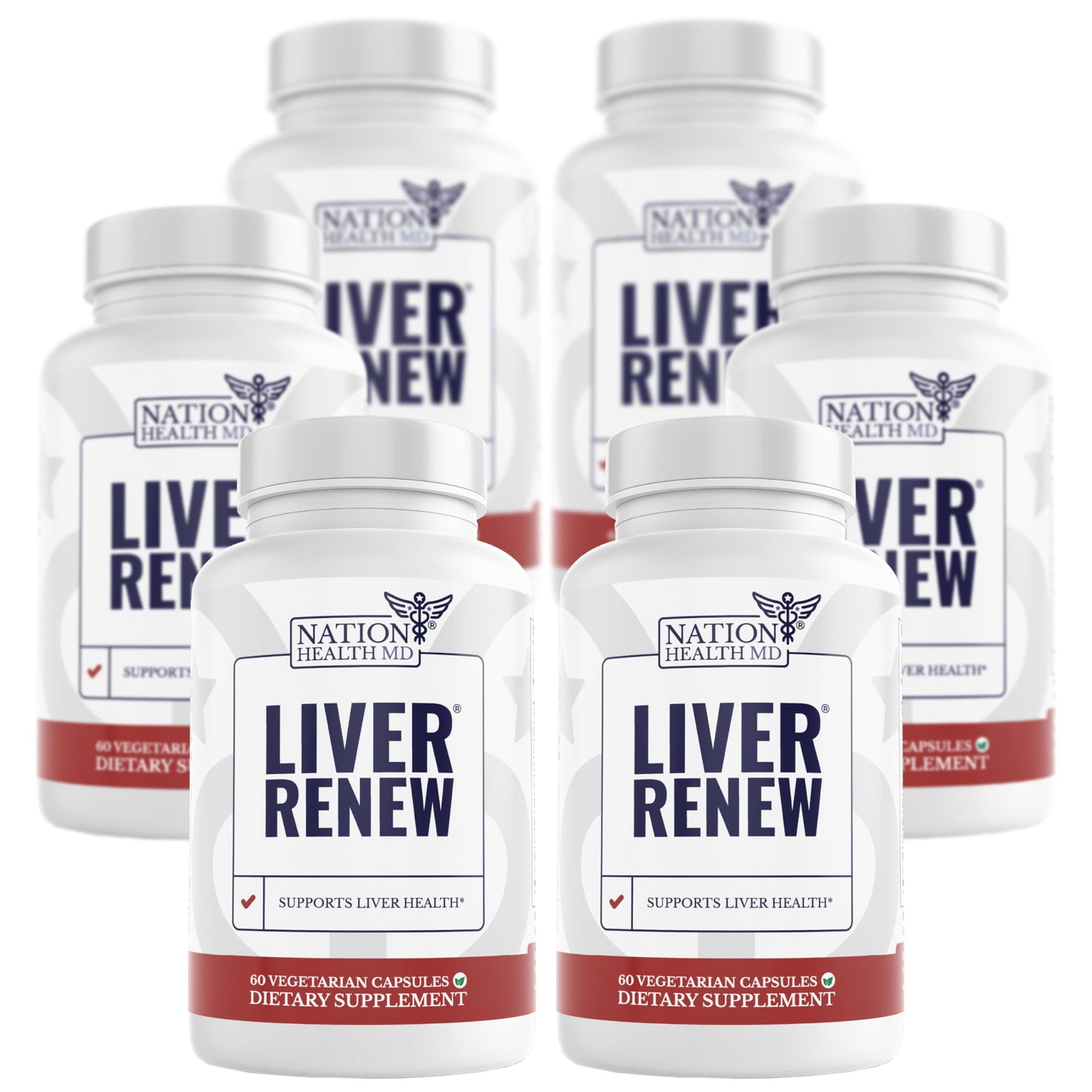Liver Renew - Liver Cleanse Detox & Repair - Liver Support Supplement with Artichoke Extract, Milk Thisle, Dandelion and Turmeric (1 Bottle)