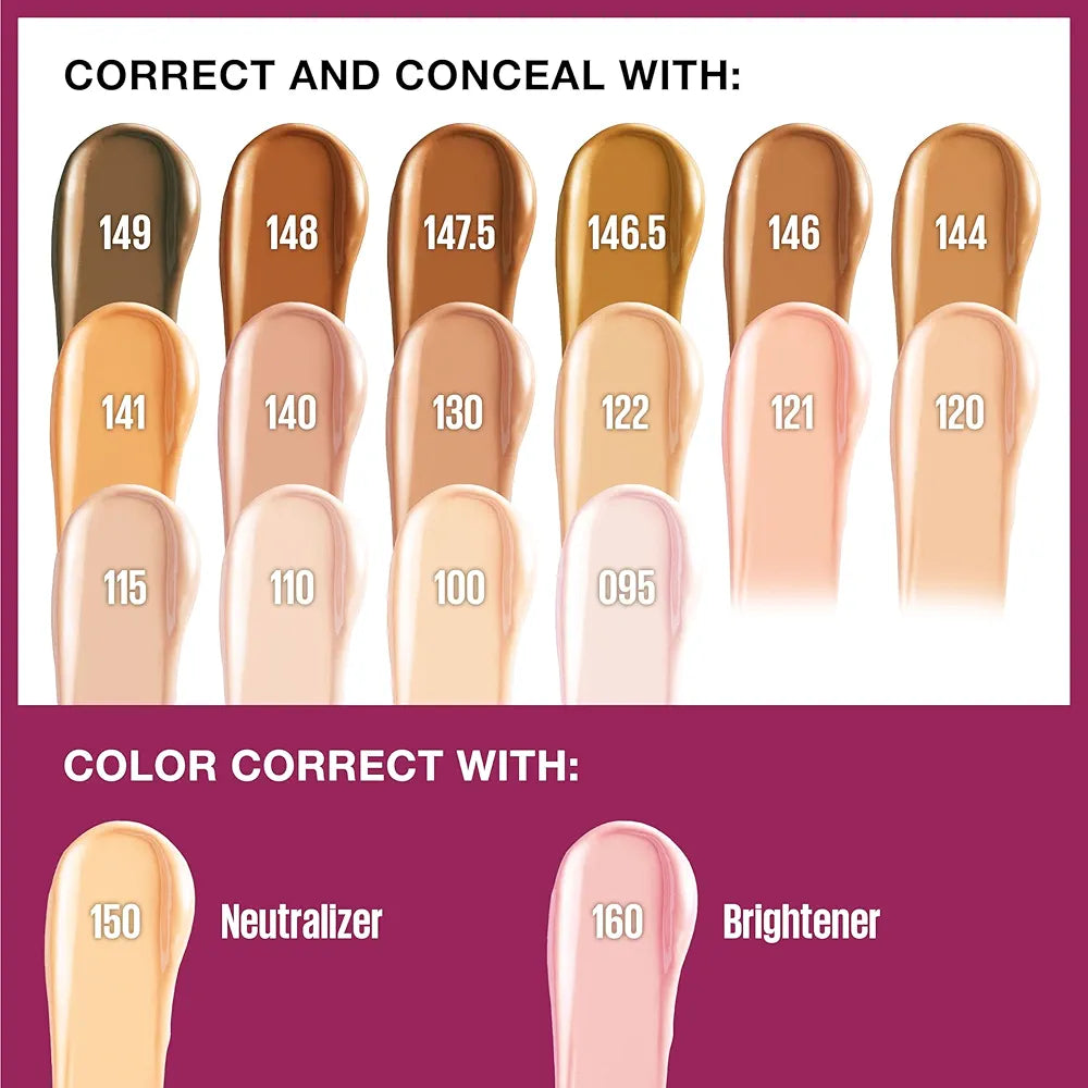 Maybelline Instant Age Rewind Eraser Multi-Use Concealer for Dark Circles, Shade 110, 1 Count