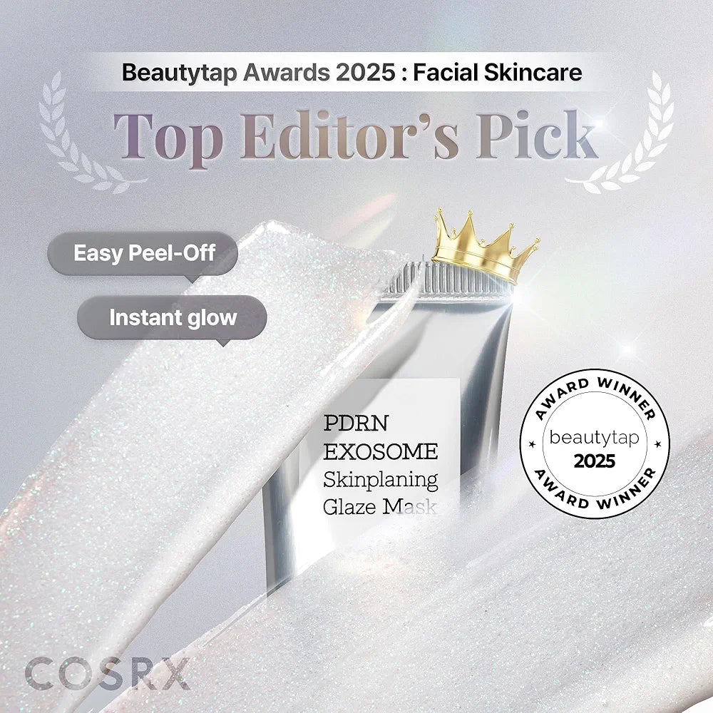 COSRX PDRN EXOSOME Glaze Wrapping Mask with SALMON DNA PDRN, Instant Glow, Easy Peel-Off Overnight Mask for Glass Skin, Firmness, Elasticity & Skin Texture Care,1.69 fl. Oz, Korean Skin Care