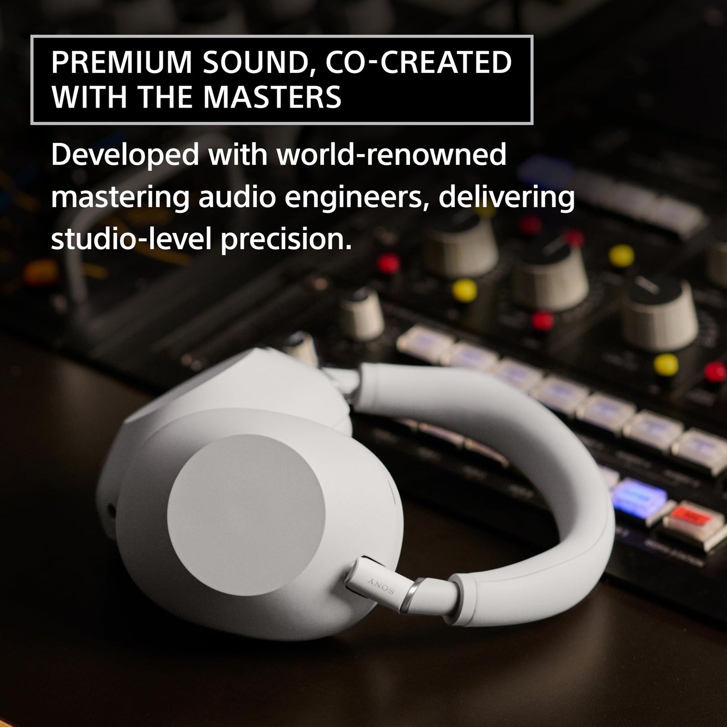 Sony WH-1000XM6 The Best Noise Cancelling Wireless Headphones, Sandstone | HD NC Processor QN3, 12 Microphones, Adaptive NC Optimizer, Mastered by Engineers, Studio-Quality, Up to 30 Hrs of Battery