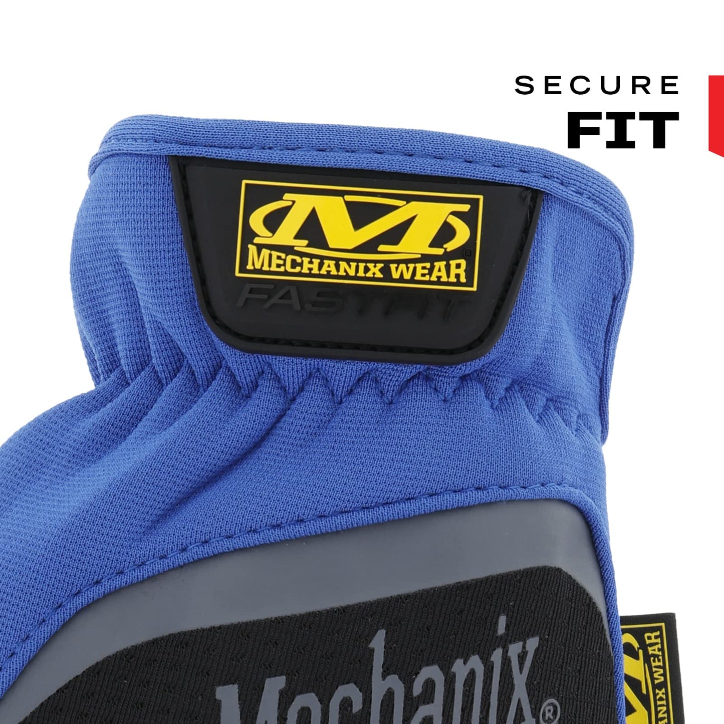 Mechanix Wear: FastFit Work Glove with Elastic Cuff for Secure Fit, Performance Gloves for Multi-purpose Use