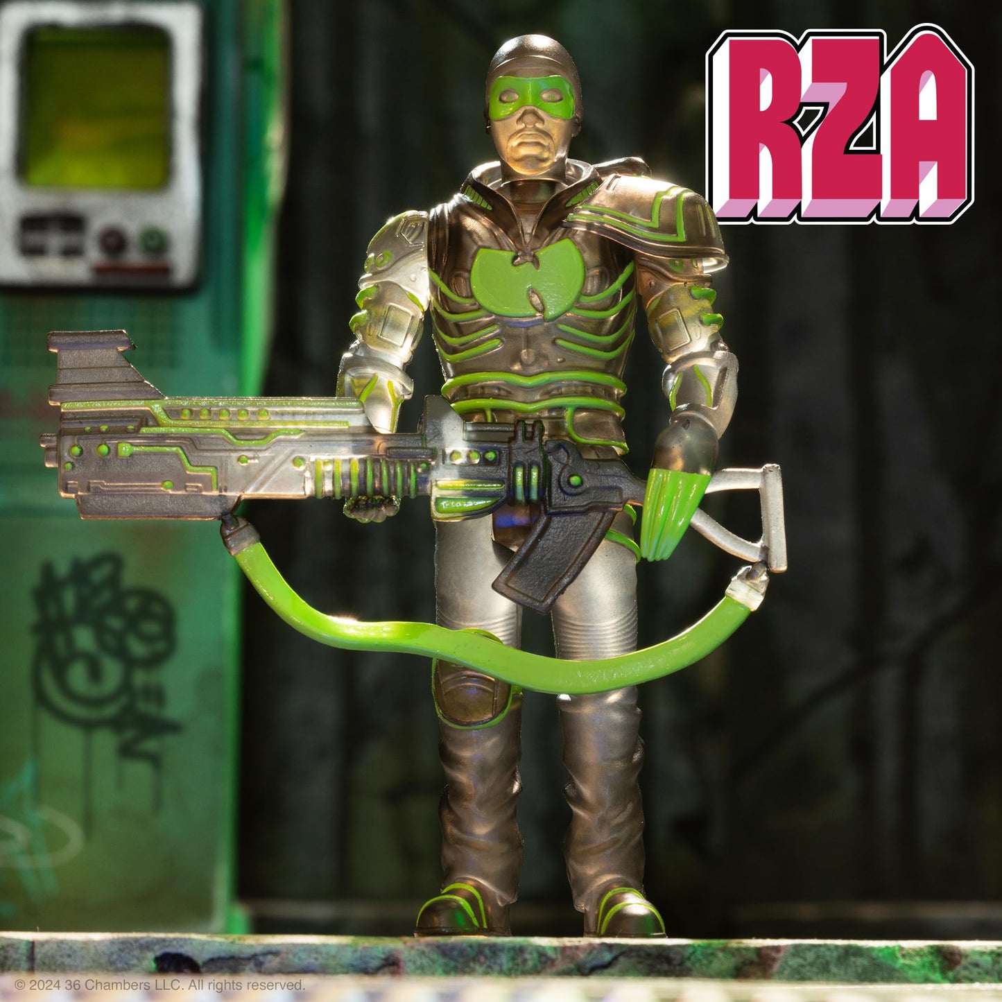 Super7 KRS-One by All Means Necessary BDP - 3.75" KRS-One Action Figure with Accessory Hip Hop Collectibles and Retro Toys