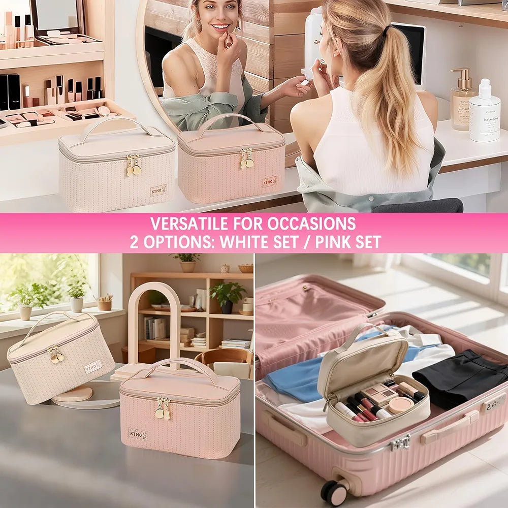 Professional All-in-One Makeup Kit: Complete Cosmetic Bundle with Eyeshadow, Foundation, Eyeliner, Contour, Lip Gloss, and Brushes