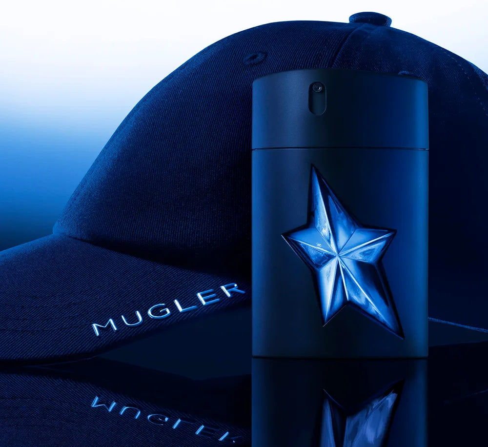 Mugler A*Men Eau de Toilette for Men - Woody Ambery Fragrance with Patchouli and Coffee Notes