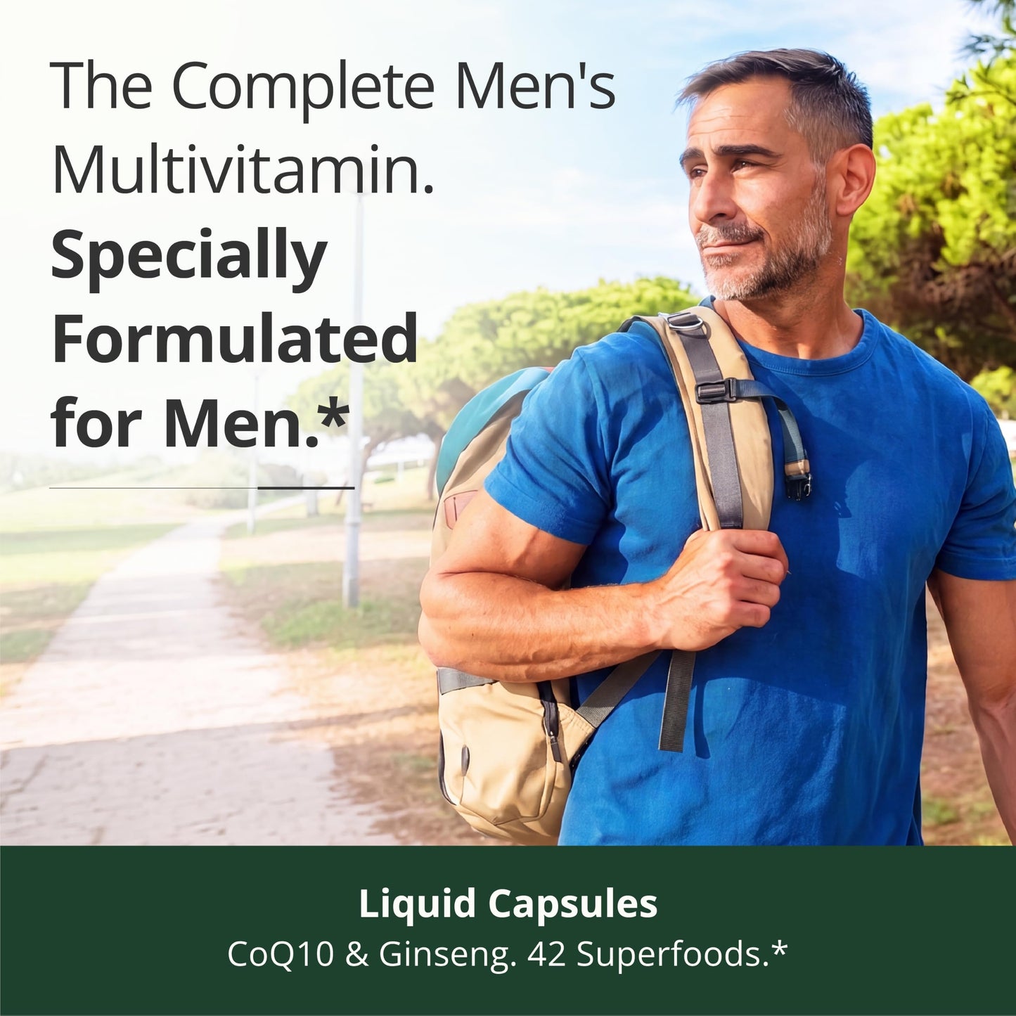 Vimerson Health Multivitamin for Men: Methylated B Vitamins, Chelated Minerals and Bioavailable D3 for Focus and Energy Support – Daily Mens Multivitamins and Multiminerals – 60 Capsules