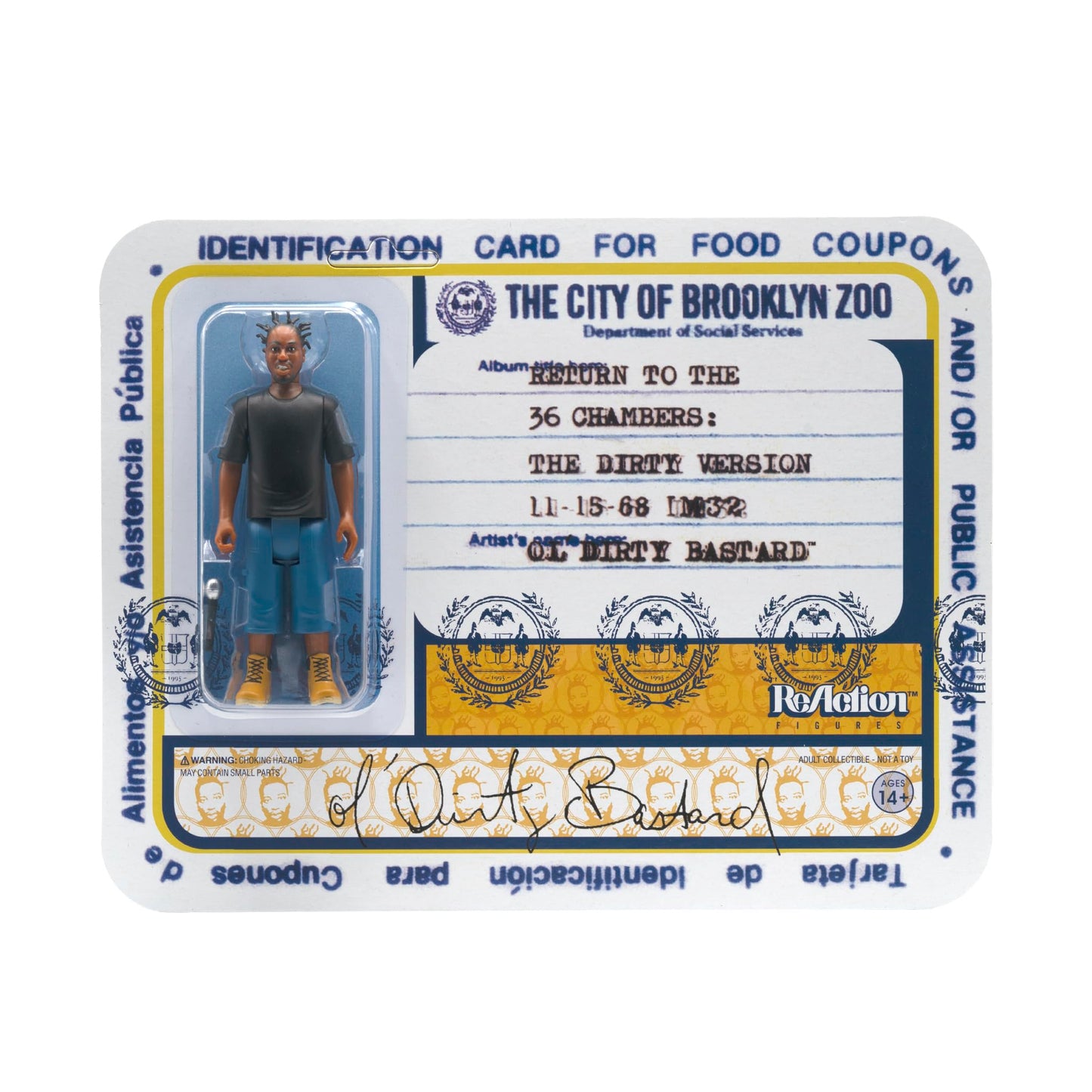 Super7 J Dilla Donuts Album Cover - 3.75" J Dilla Action Figure with Accessories Hip Hop Collectibles and Retro Toys