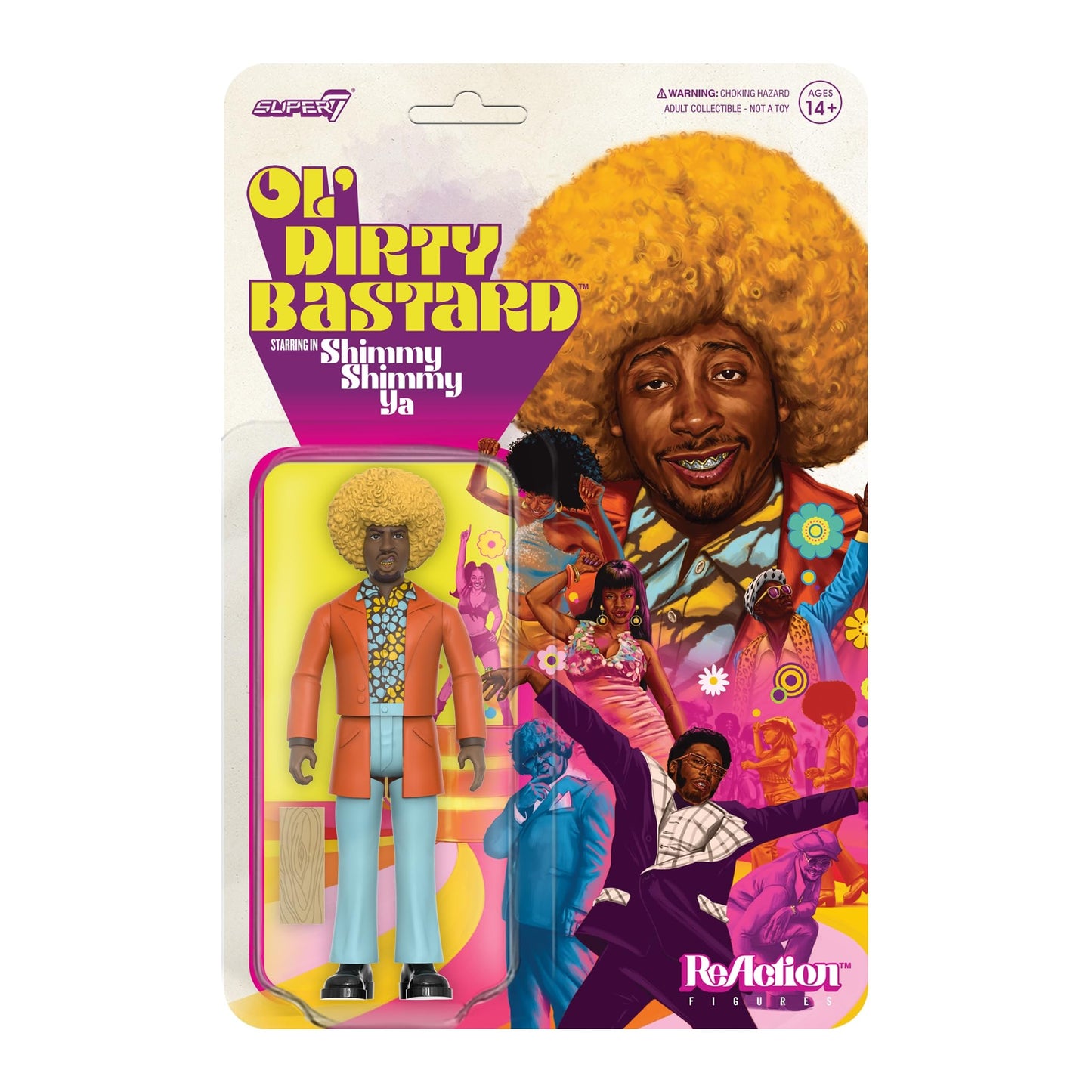 Super7 J Dilla Donuts Album Cover - 3.75" J Dilla Action Figure with Accessories Hip Hop Collectibles and Retro Toys