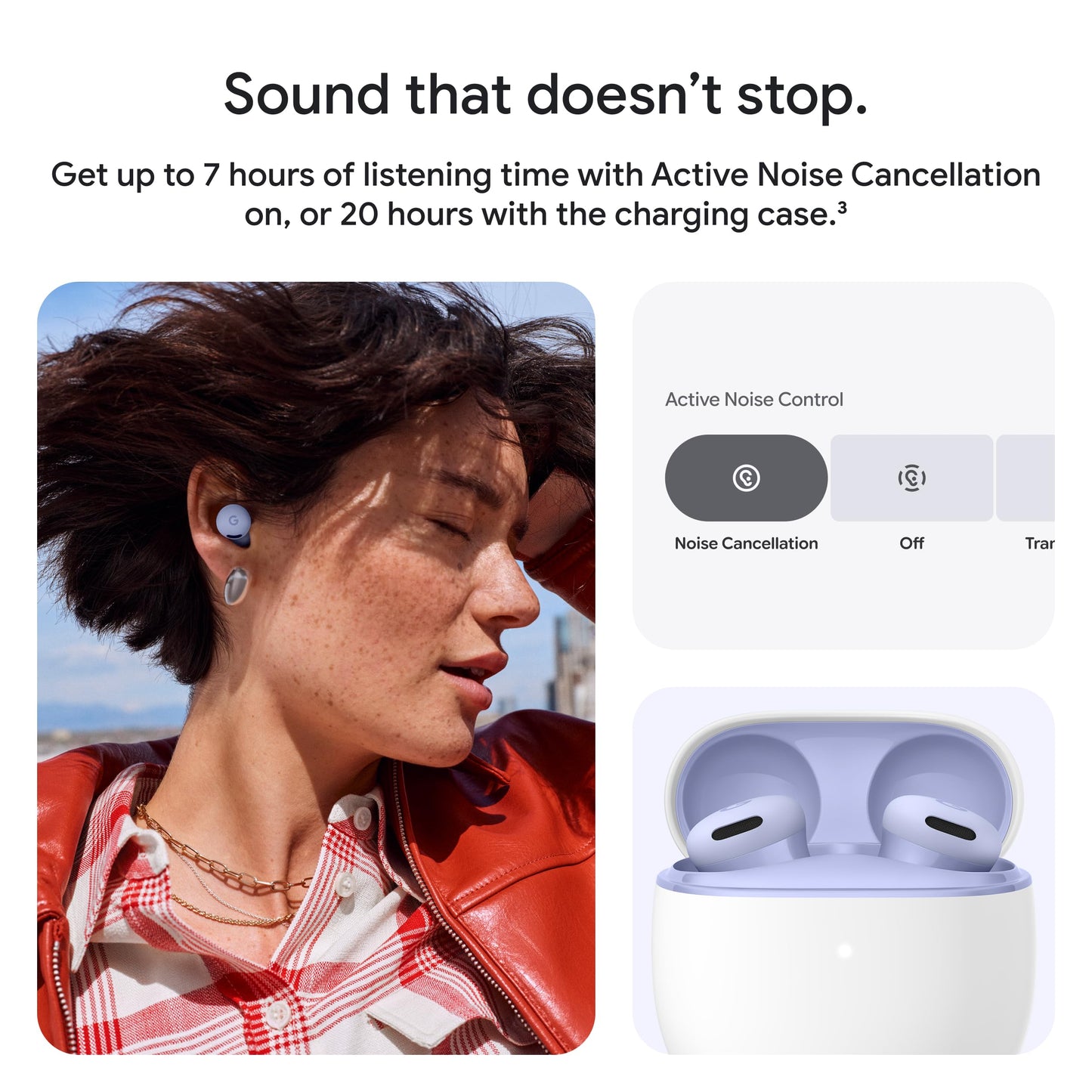 Google Pixel Buds 2a - Wireless Bluetooth Earbuds - Hazel | Active Noise Cancellation, transparency mode, comfortable fit, 20-hour battery, water resistant, help from Gemini
