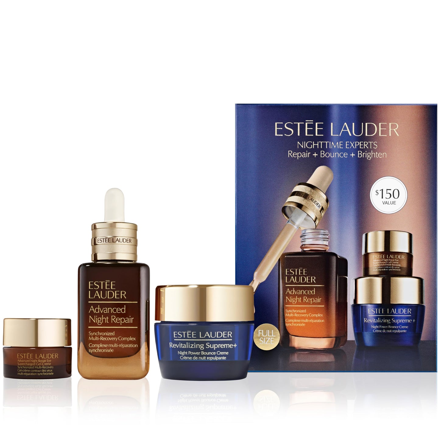 Estée Lauder Advanced Night Repair Face Serum Synchronized Multi-Recovery Complex with Hyaluronic Acid & Peptides | Anti Aging & Hydrating Serum