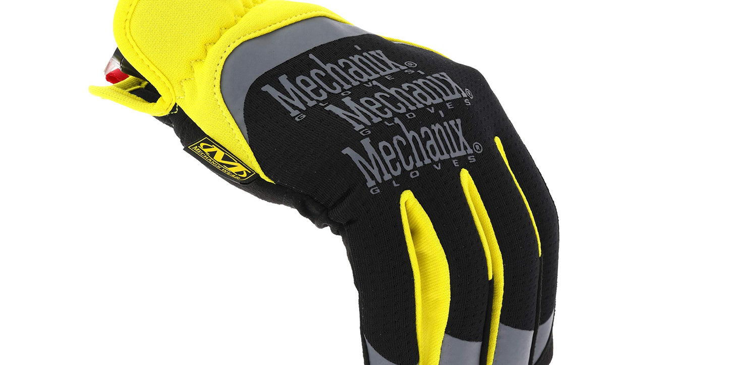 Mechanix Wear: FastFit Work Glove with Elastic Cuff for Secure Fit, Performance Gloves for Multi-purpose Use