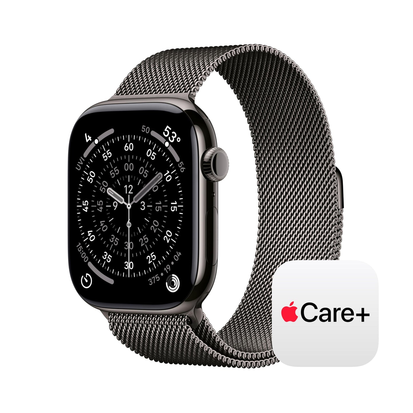 Apple Watch Series 11 [GPS 46mm] Smartwatch with Jet Black Aluminum Case with Black Sport Band - M/L. Sleep Score, Fitness Tracker, Health Monitoring, Always-On Display, Water Resistant