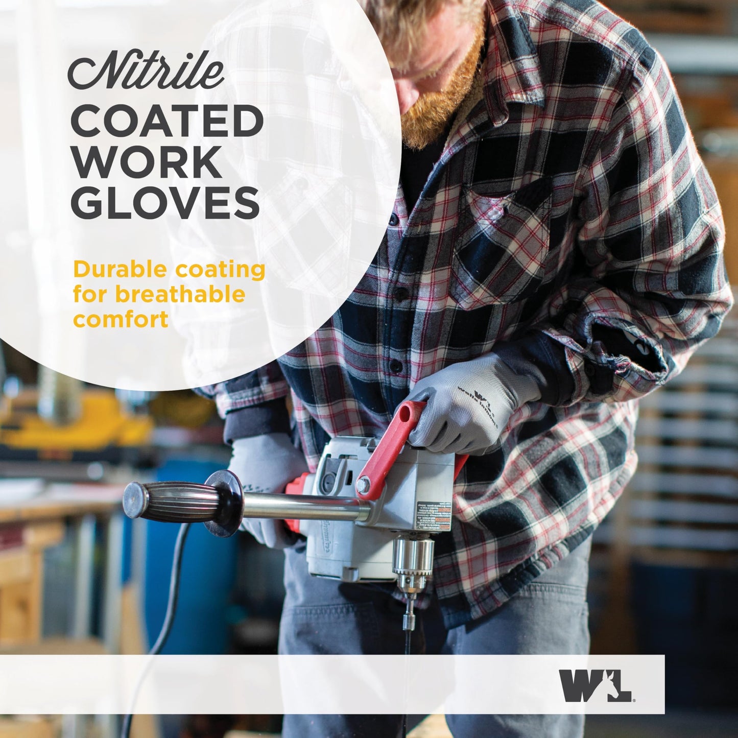 Wells Lamont Nitrile Work Gloves