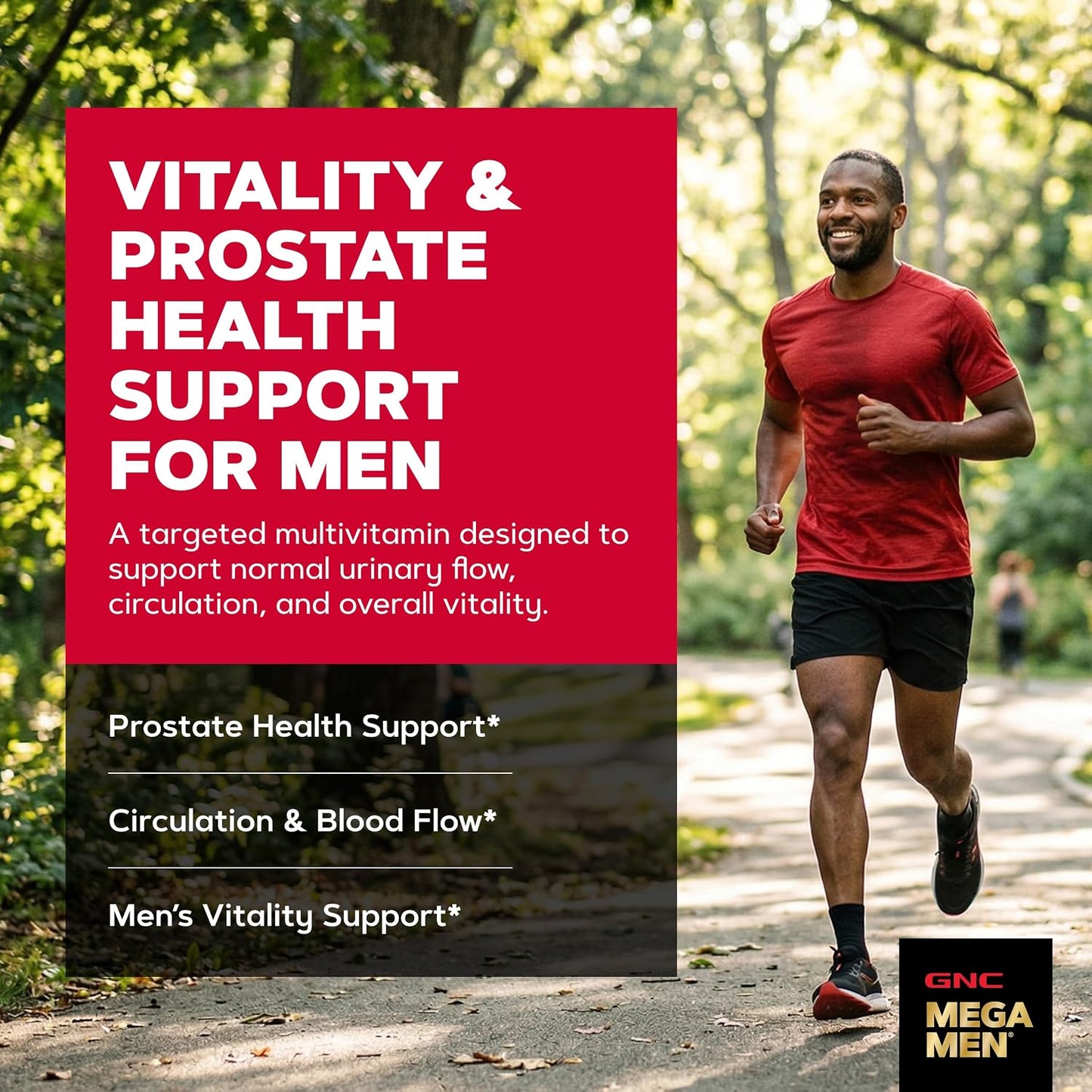 GNC Mega Men Prostate and Virility Multivitamin for Men, Supports Optimal Sexual Health and Prostate Health, 90 Count