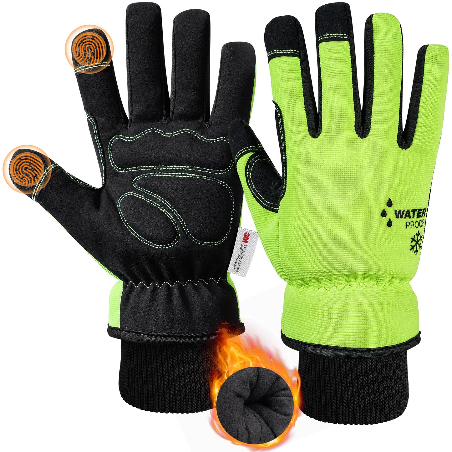 DULFINE Flex Grip Mechanic 1 Pair Pack Work Gloves for Women Pink M | Fit-Padded Knuckles & Palm, Touch Screen, Flexible, Breathable, Ideal for Gardening Yardwork Warehouse