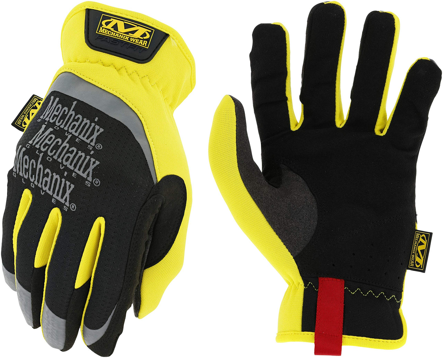 Mechanix Wear: FastFit Work Glove with Elastic Cuff for Secure Fit, Performance Gloves for Multi-purpose Use