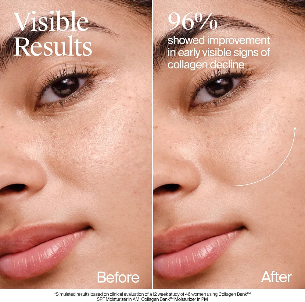 Neutrogena Collagen Bank SPF 30 Anti-Aging Face Cream with Micro-Peptides and Travel Size Hydro Boost Hydrating Gel Cleanser