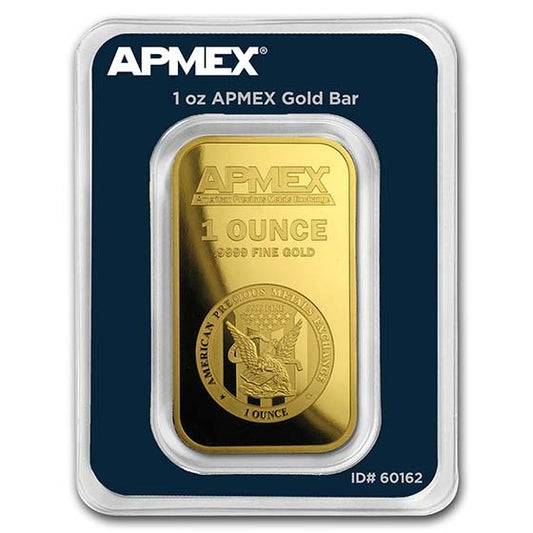 1 oz Gold Bar APMEX (In TEP Packaging) .9999 Fine