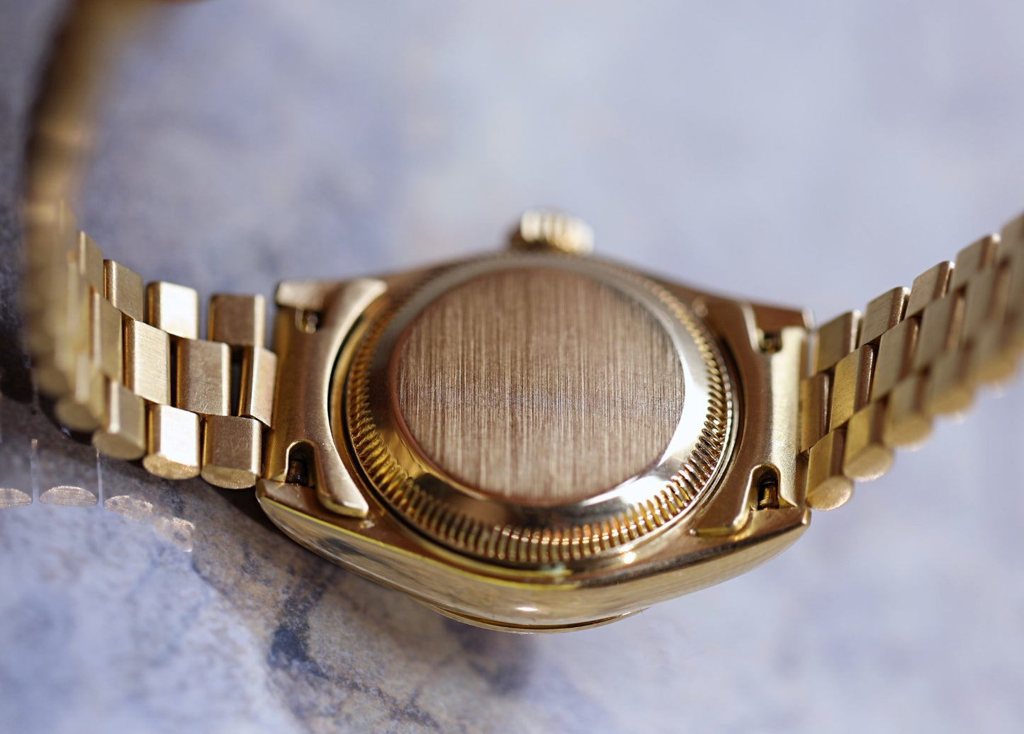 Rolex Lady-Datejust 69178 18k Yellow Gold President — Matching Punched Papers